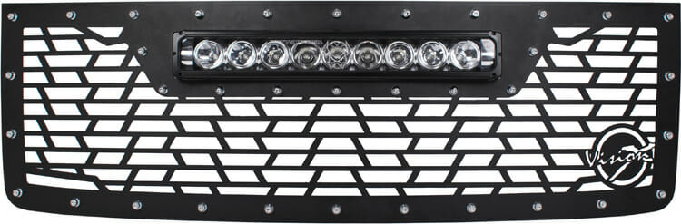 Light Bar Grille, 2011-2014 GMC Sierra 2500/3500 | Vision X USA